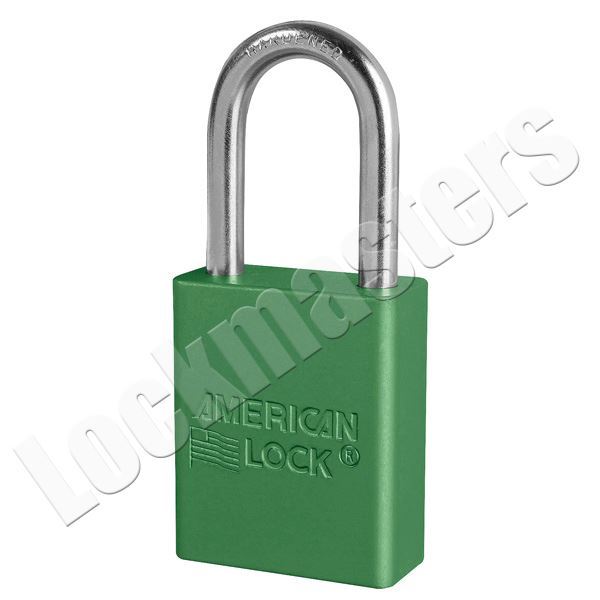 American Lock Green Anodized Aluminum Photo 